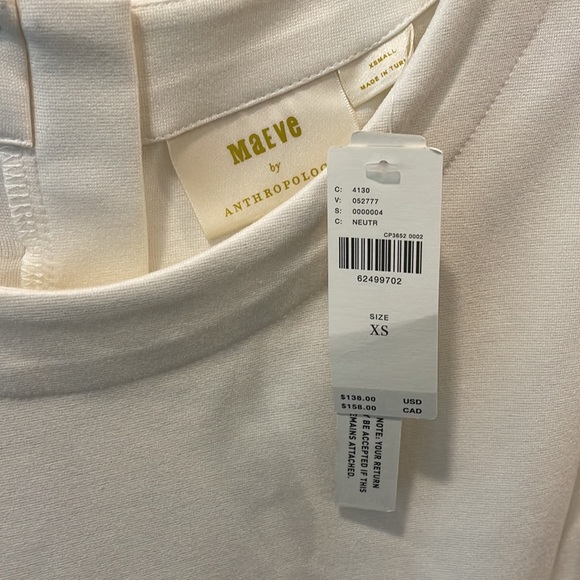 Maeve Neutral Dress NWT - Picture 2 of 5